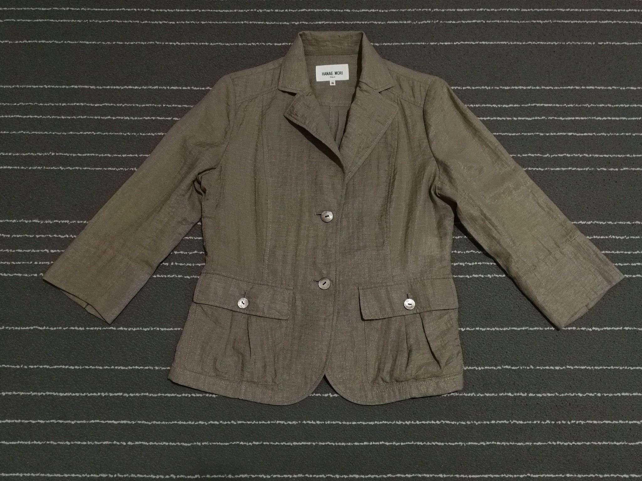 Designer × Hanae Mori × Japanese Brand HANAE MORI Deux woman jacket xS 1852 Size XS / US 0-2 / IT 36-38 - 3 Thumbnail