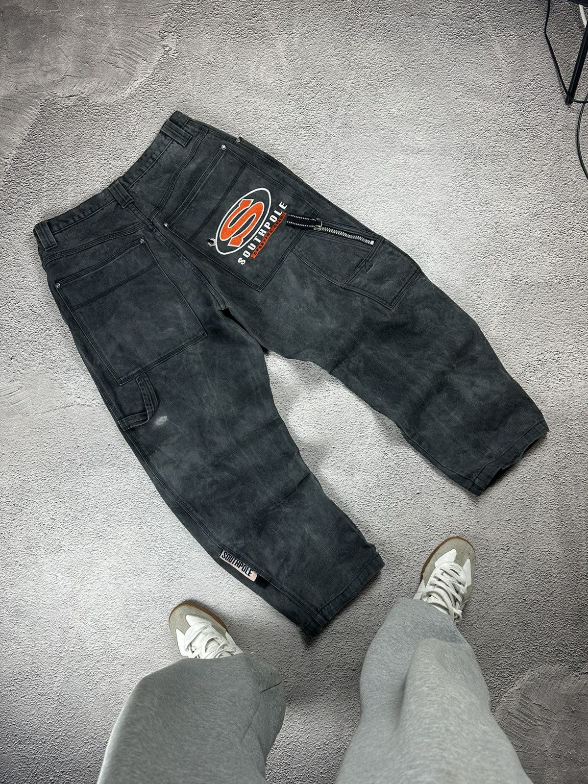 Southpole Vintage Southpole Faded Baggy Jeans Custom Distressed Y2K Size US 36 / EU 52 - 1 Thumbnail