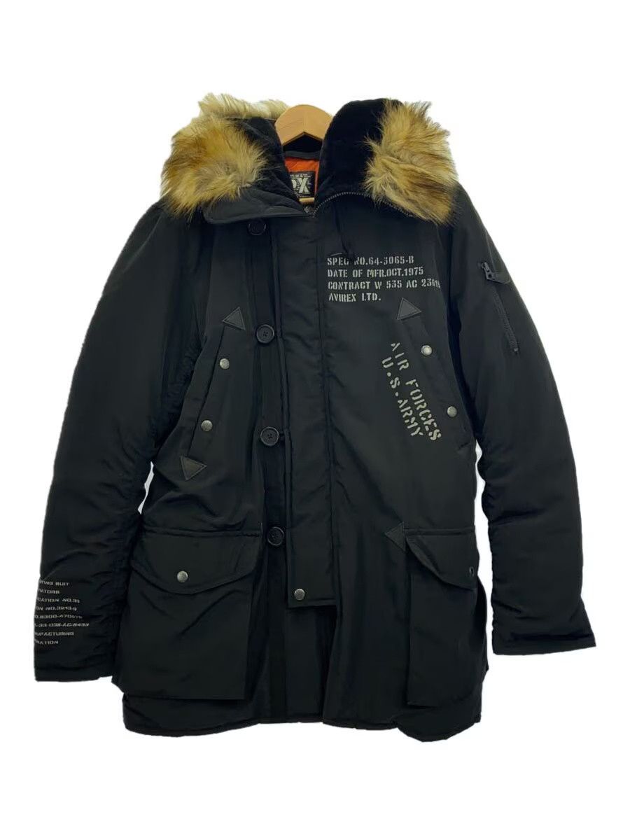 Avirex Avirex N-3 Polyester Flight Jacket Black Size US L / EU 52-54 / 3 - 1 Thumbnail
