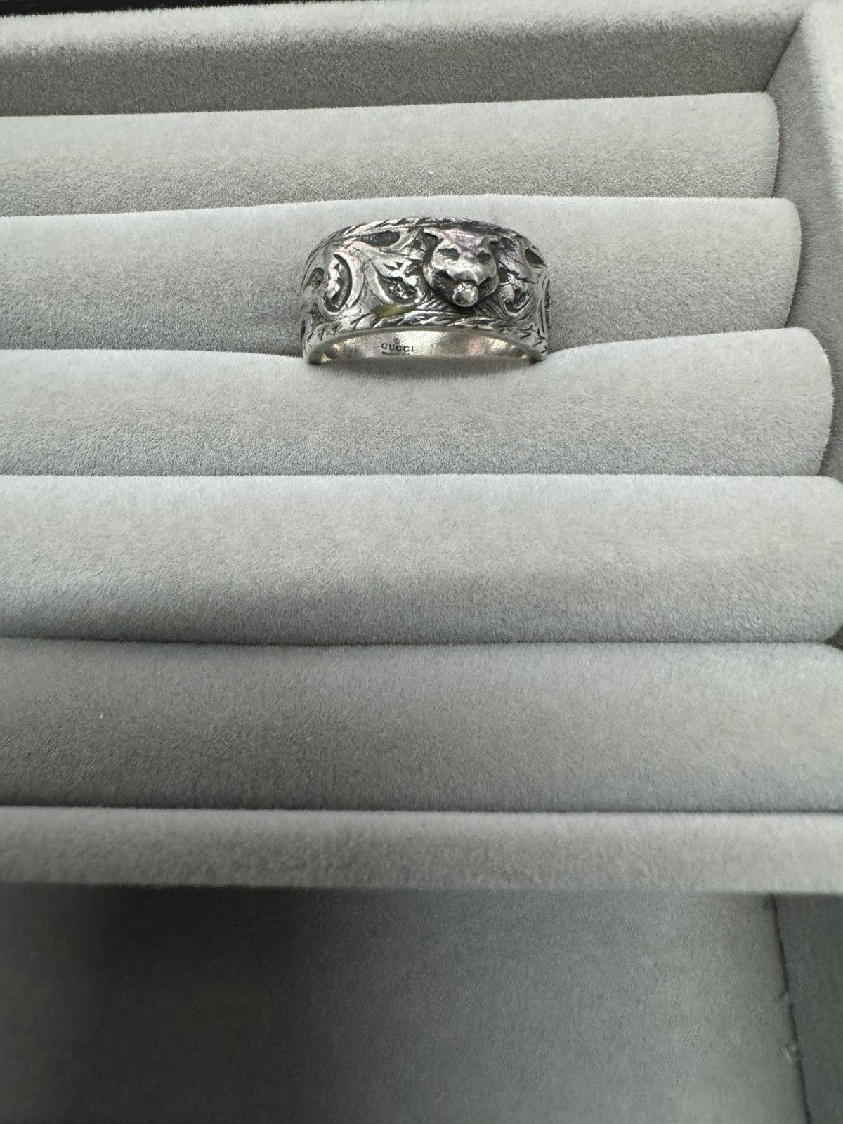 Gucci Vintage Gucci Wolf Ring Size ONE SIZE - 9 Thumbnail