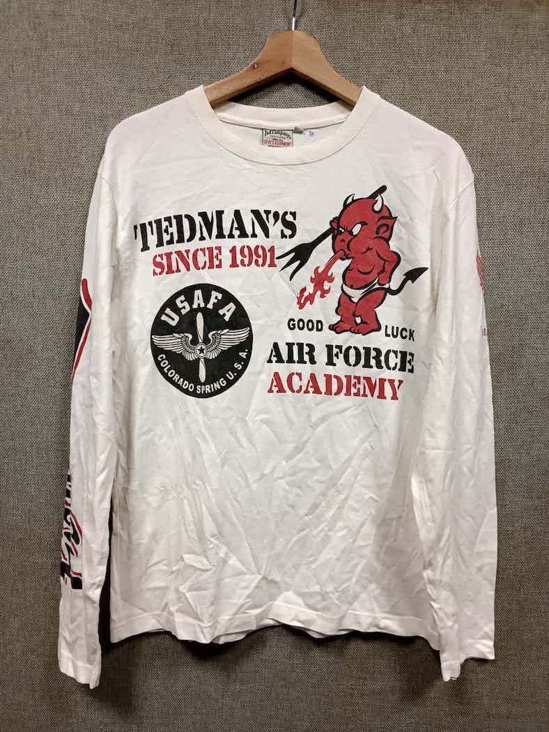 Avirex × Tedman t shirt long sleeve ted company fightin' devils Size US M / EU 48-50 / 2 - 2 Thumbnail