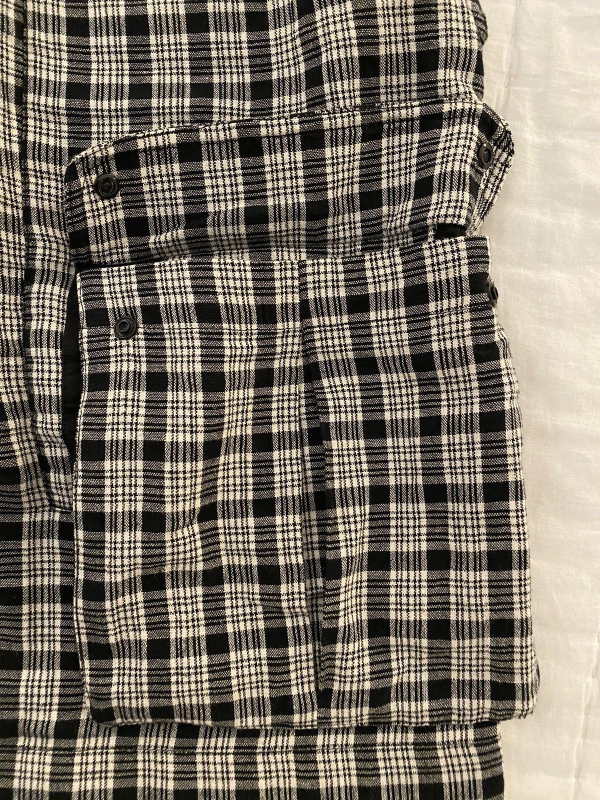 Other Magic Castles Beyond Short Black Ecru Check XL Size US 36 / EU 52 - 6 Thumbnail