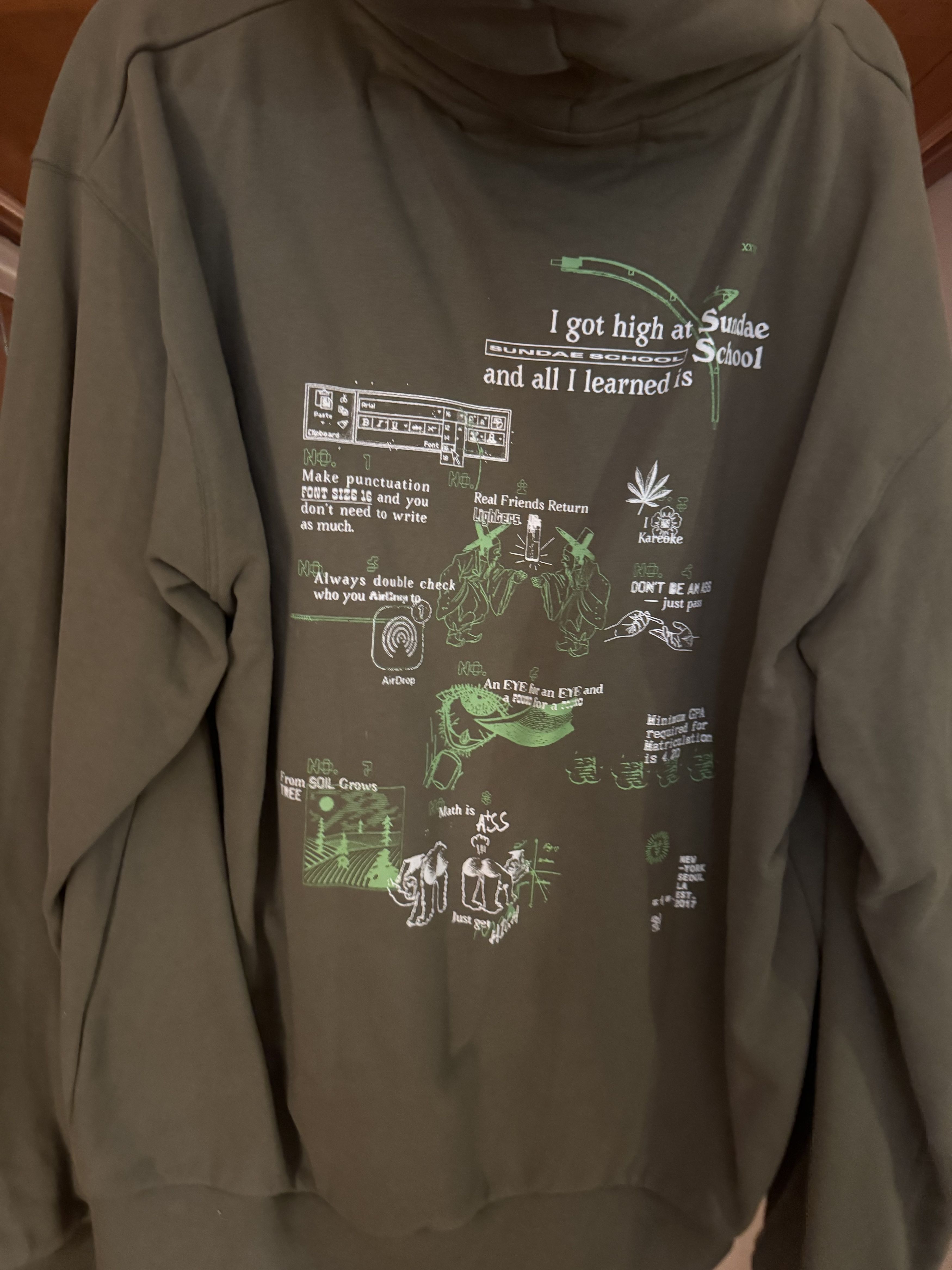 Sundae School Sundae School Hoodie Size US XL / EU 56 / 4 - 2 Thumbnail