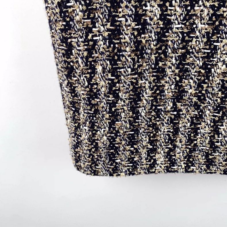 Louis Vuitton Louis Vuitton Brown logo-wool sleeveless woven tweed dress Size XS / US 0-2 / IT 36-38 - 4 Thumbnail