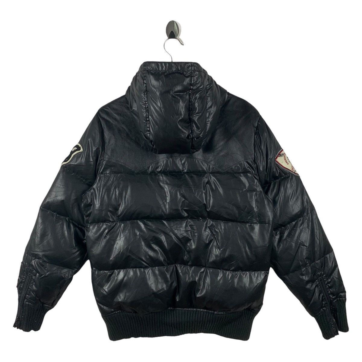 Indian Motorcycle × Japanese Brand INDIAN MOTORCYCLE Puffer hoodie jacket Size US L / EU 52-54 / 3 - 4 Thumbnail