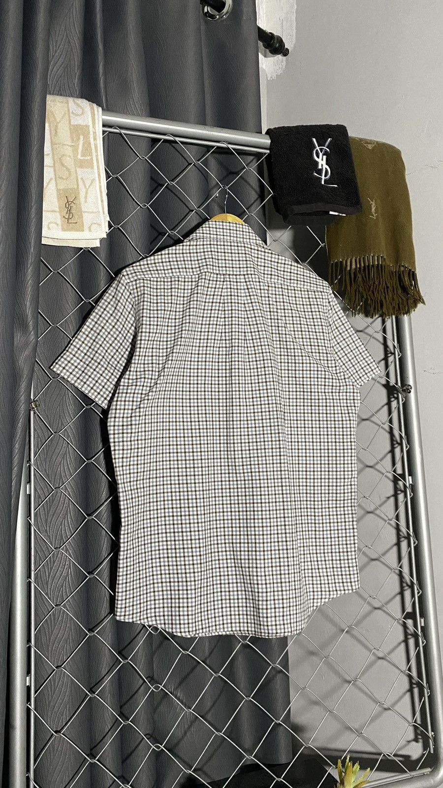 Kansai Yamamoto KANSAI YAMAMOTO SHIRT SMALL CHECKERED Size US M / EU 48-50 / 2 - 2 Thumbnail