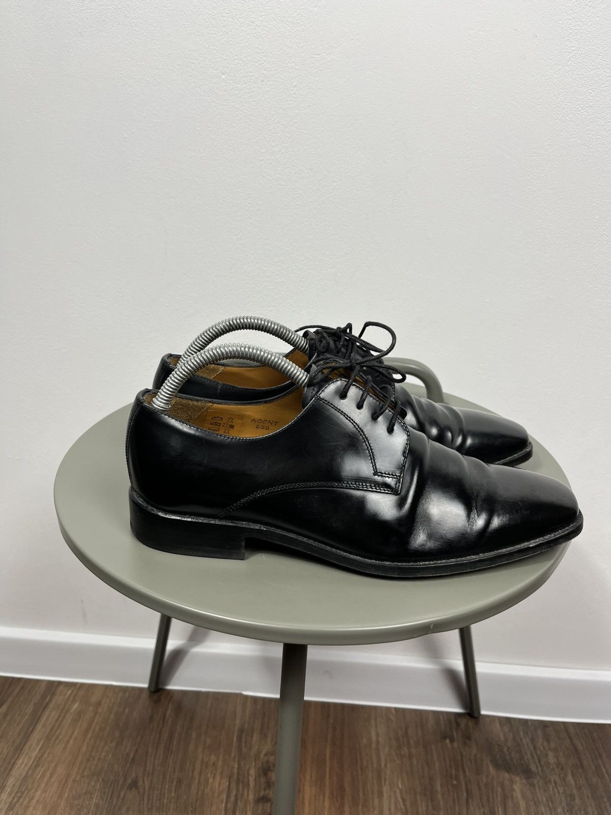 Leather Jones Bootmaker Black Leather Derby US 7 EU 40 Size US 7 / EU 40 - 3 Thumbnail