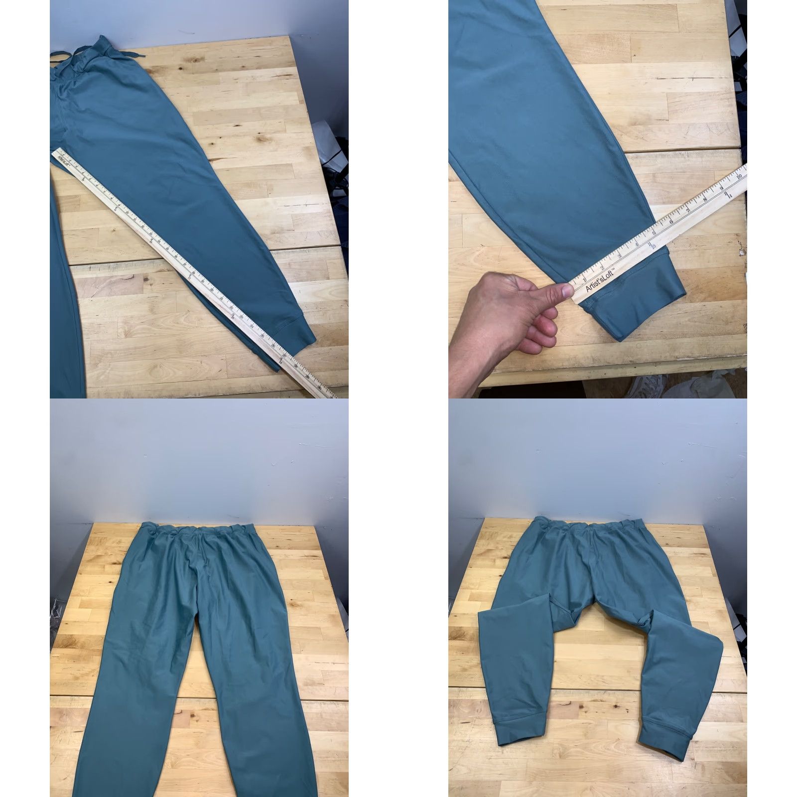 Under Armour Under armour Track Pants Women L Green Tapered Drawstring Activewear Size 36" / US 14 / IT 50 - 8 Thumbnail