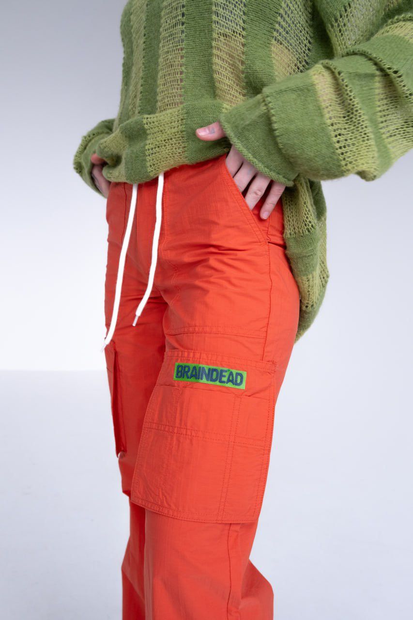 Brain Dead Brain Dead Knife Pleat Run Pant-Red Size 25" / US 0 / IT 36 - 7 Thumbnail