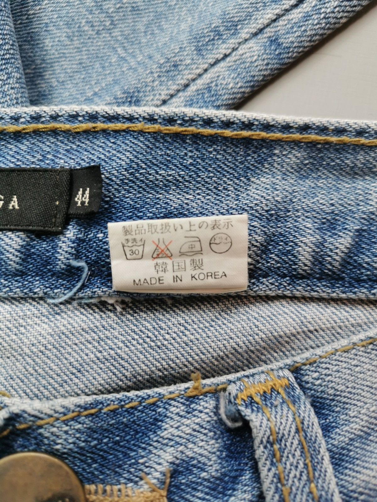 GOSTAR DE FUGA Gostar De Fuga Distressed Skinny Jeans Size US 32 / EU 48 - 10 Thumbnail