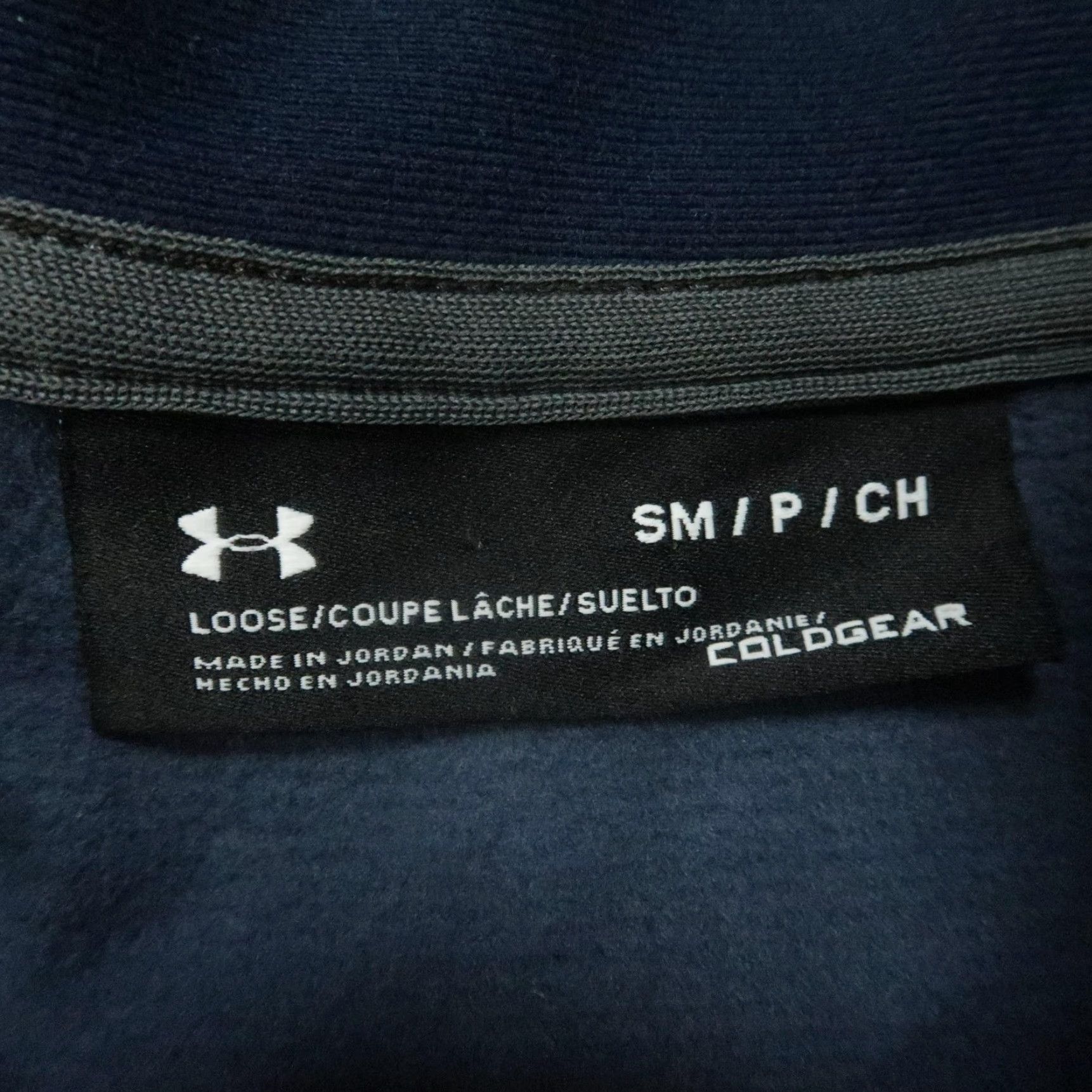 Under Armour Under Armour Pullover Mens Small ColdGear Storm Sweater Fleece Quarter Zip NWT Size US S / EU 44-46 / 1 - 3 Thumbnail