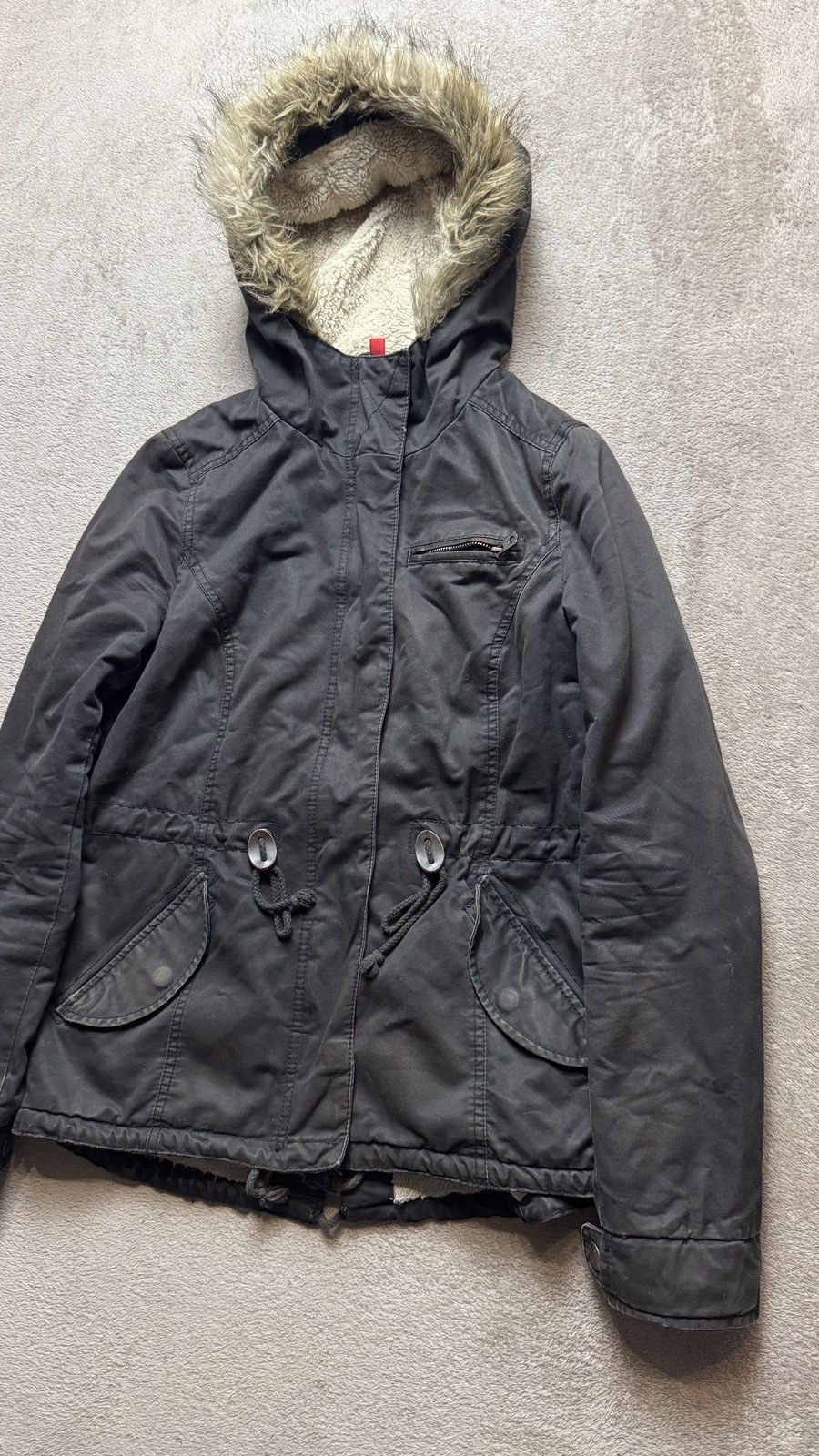 Japanese Brand Y2K If Six Was Nine Style Faux Fur Hood Jacket Alpha LGB Size US S / EU 44-46 / 1 - 3 Thumbnail