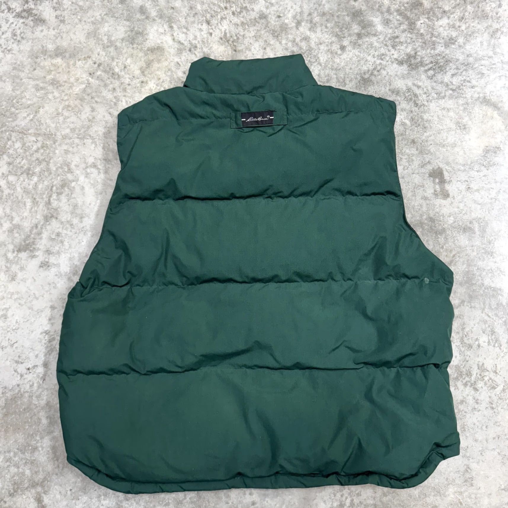 Eddie Bauer VINTAGE Eddie Bauer Vest Mens L Green Plaid Reversible Down Puffer Outdoor Hiking Size US L / EU 52-54 / 3 - 3 Thumbnail