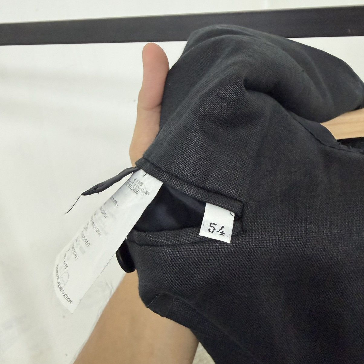 Helmut Lang FW03 Helmut Lang Linen Blazer Size US L / EU 52-54 / 3 - 11 Thumbnail