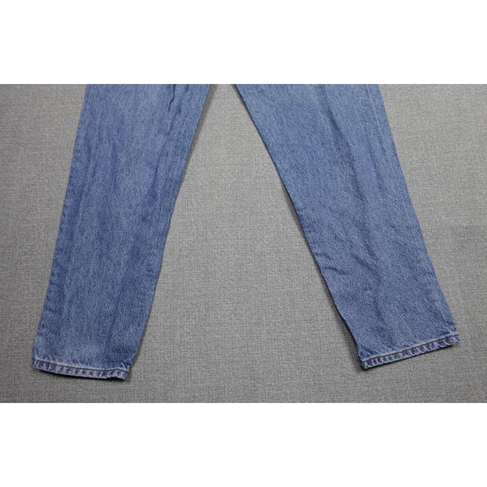 Levi's Levi's 550 Jeans Mens 38x32 Blue Relaxed Fit Light Wash Straight Denim Jeans Mens Size US 38 / EU 54 - 4 Thumbnail