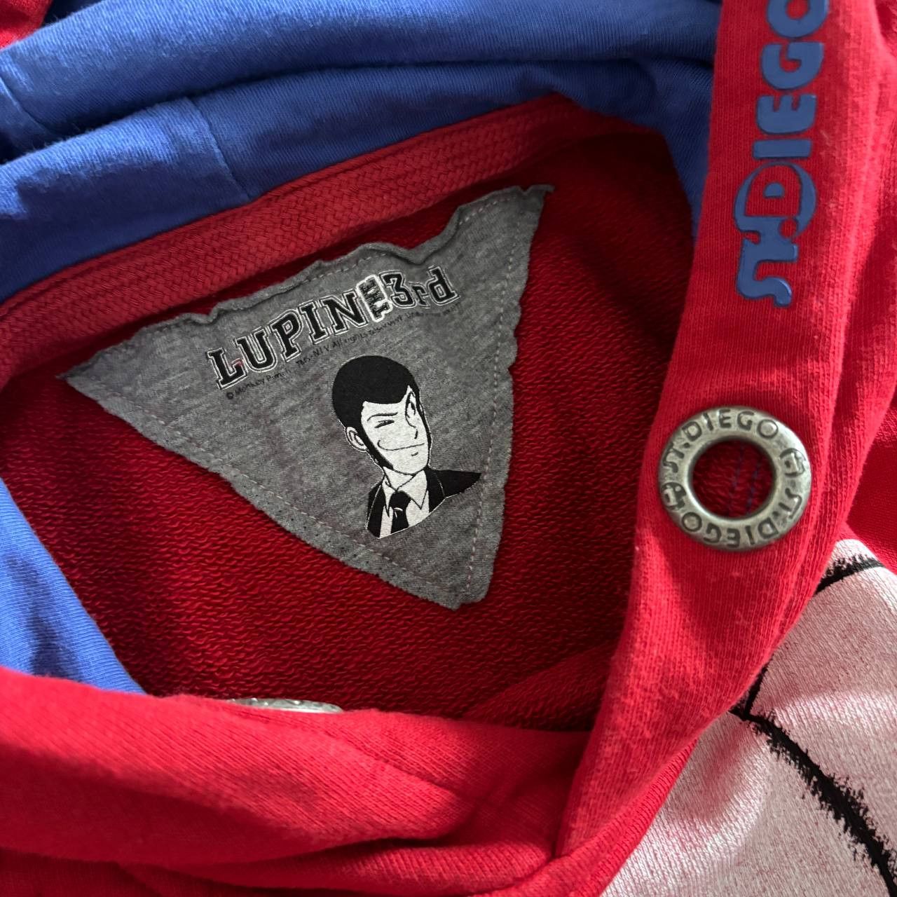 Anime × Japanese Brand Rare Vintage Lupin The 3rd Famous Anime Manga Hoodie Size US XL / EU 56 / 4 - 4 Thumbnail