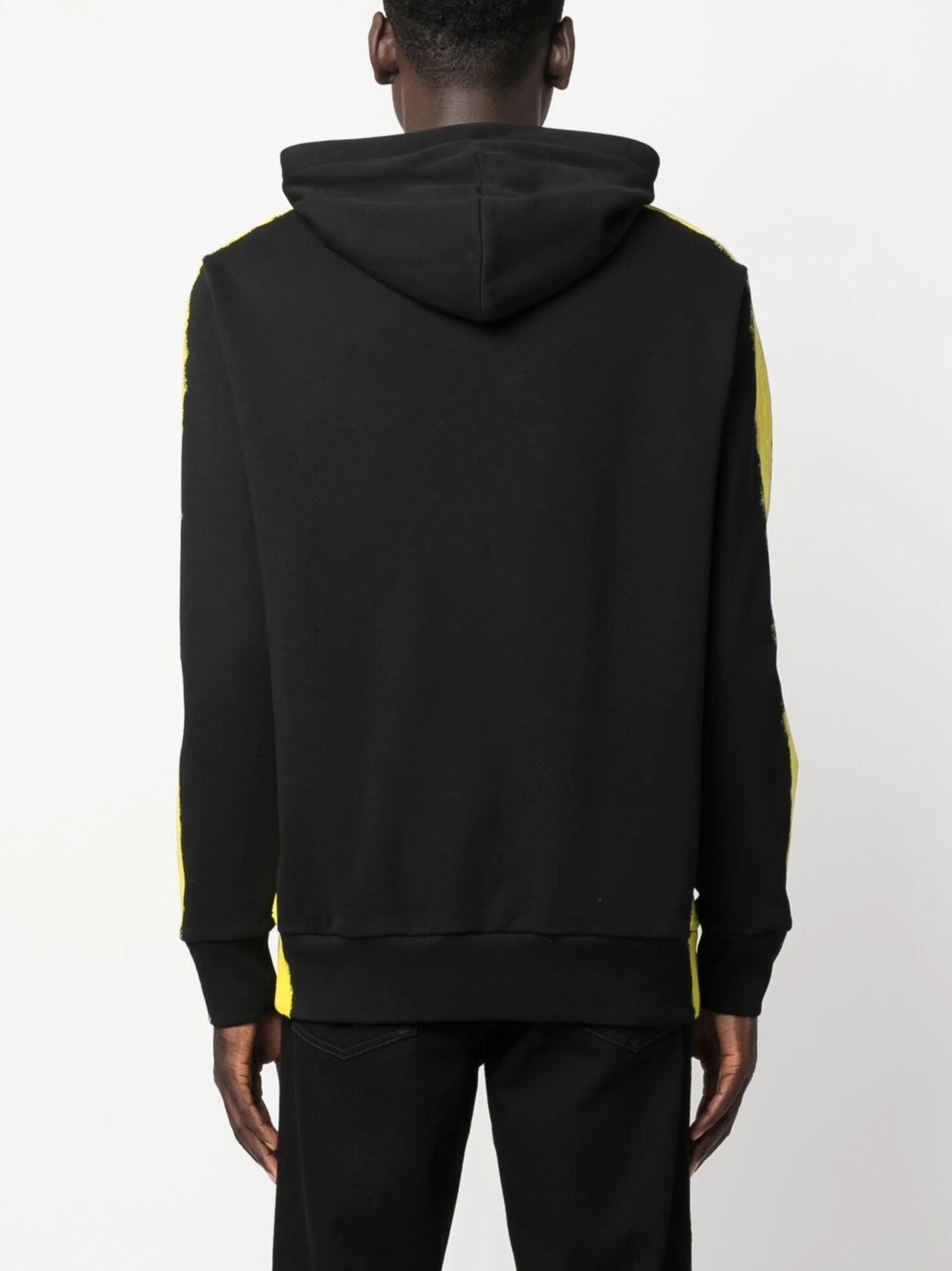 Moschino o1y0225 Logo Hoodie in Black/Yellow Size US S / EU 44-46 / 1 - 4 Thumbnail