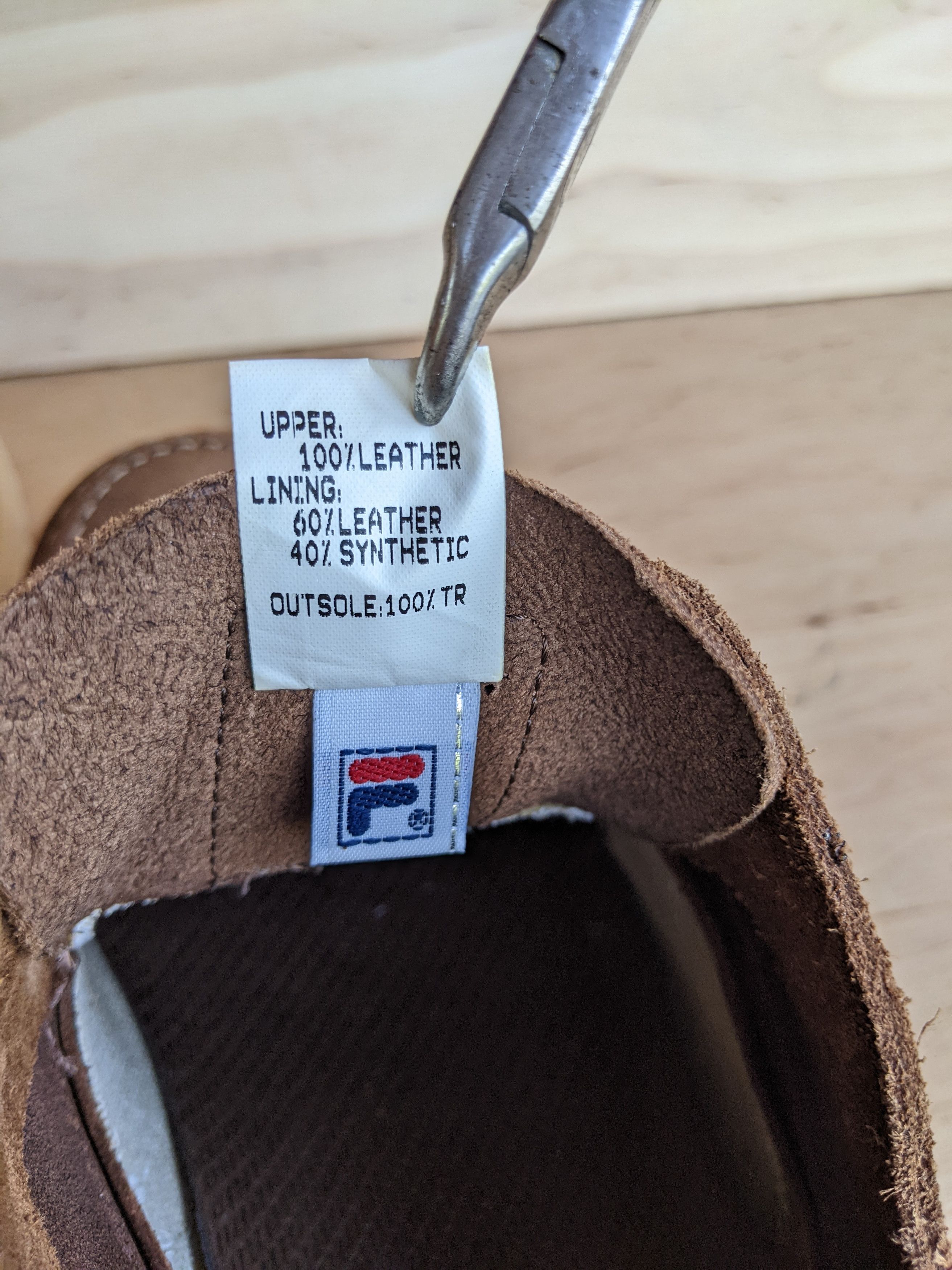 Fila × Vintage Fila Made In Italy Vintage Leather Shoes Sneakers Boots Size US 10.5 / EU 43-44 - 23 Thumbnail