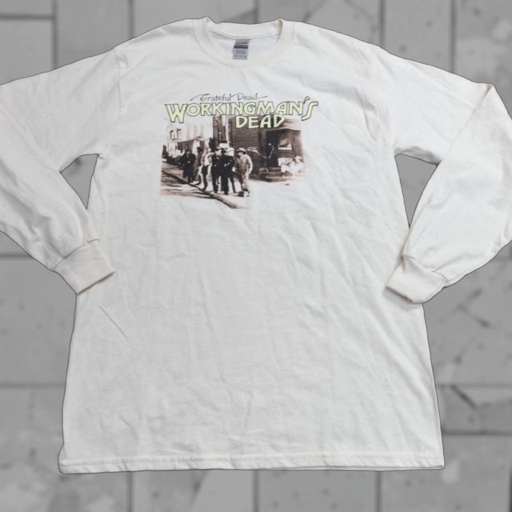 Vintage Vintage Grateful Dead Shirt Medium Beige Workingman's Dead 2004 Stanley Mouse Mens M Beige Grateful Dead Shirt 2000s Concert Size US M / EU 48-50 / 2 - 1 Thumbnail