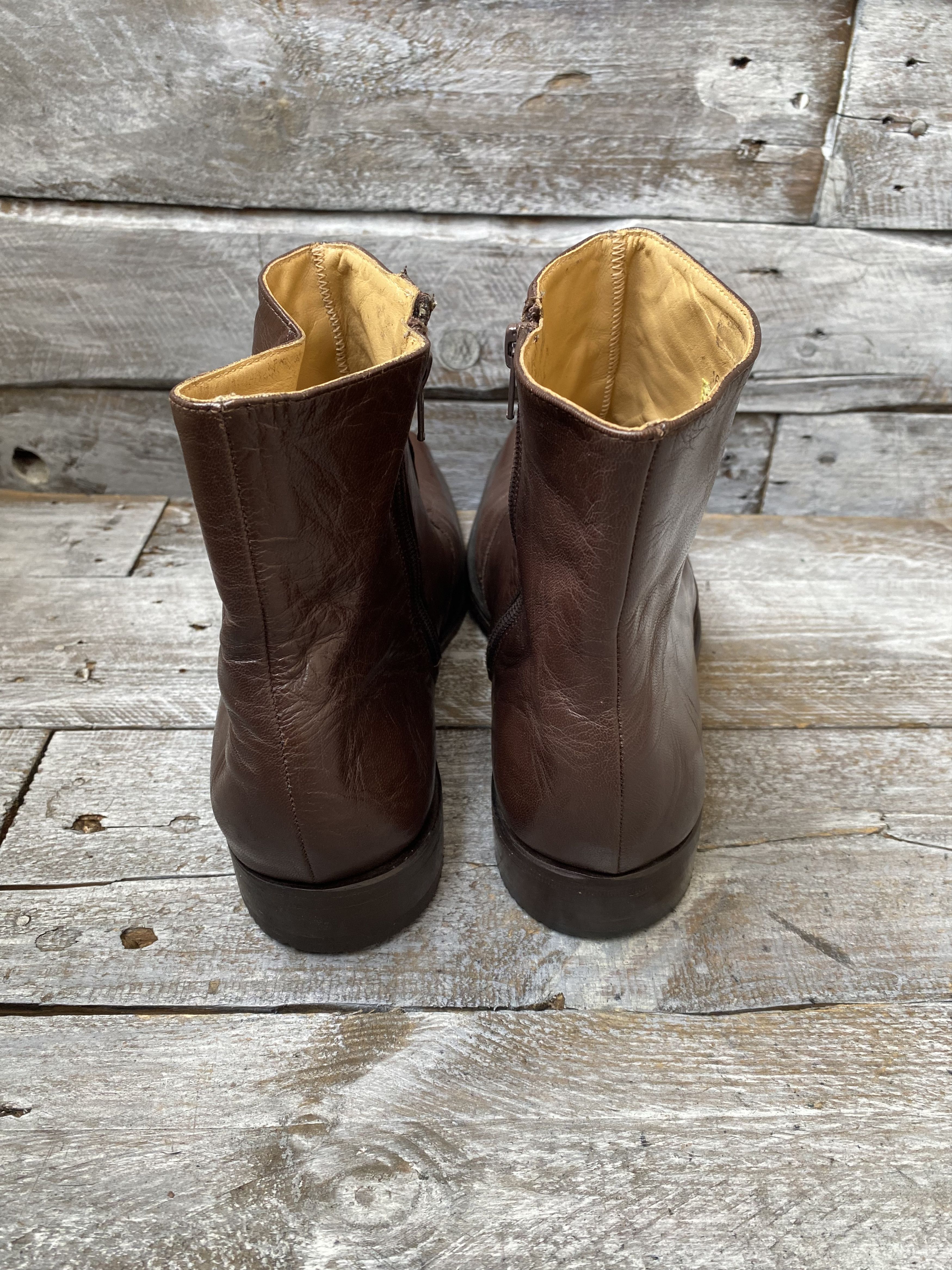 Crockett & Jones Crockett and jones brown leather boots sz42 Size US 9 / EU 42 - 9 Thumbnail