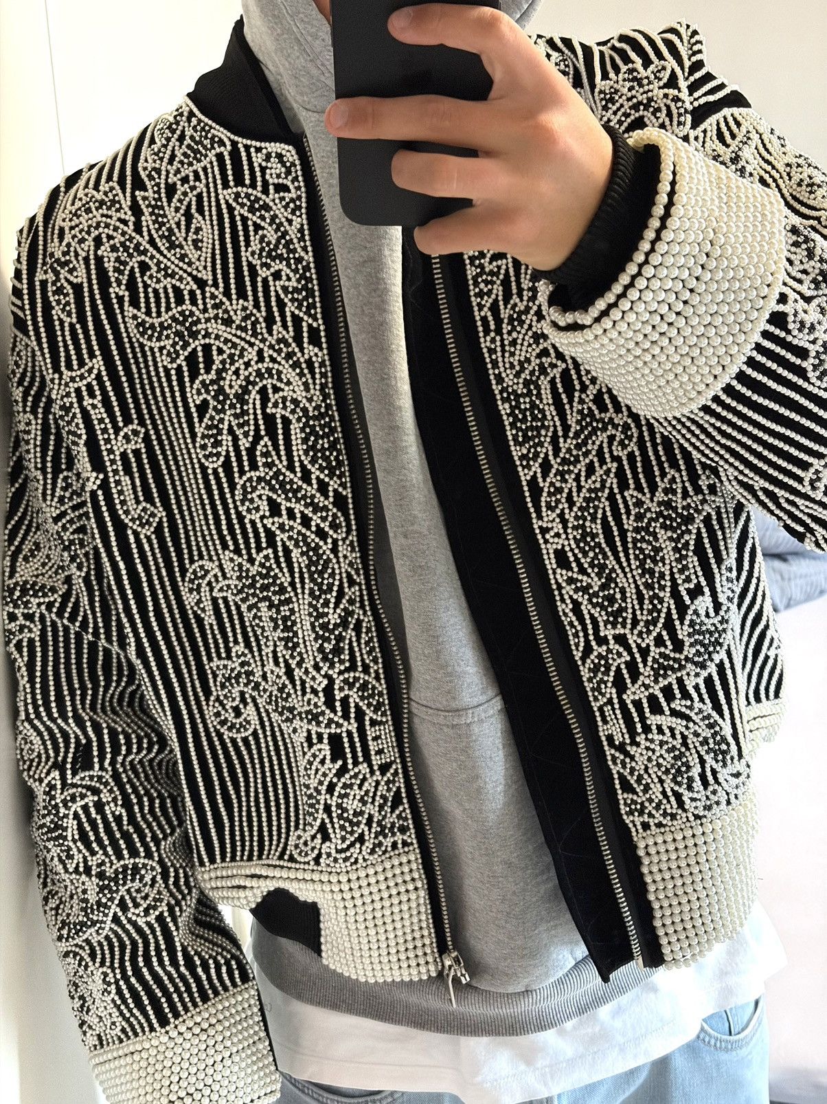 Pearl Bomber Jacket