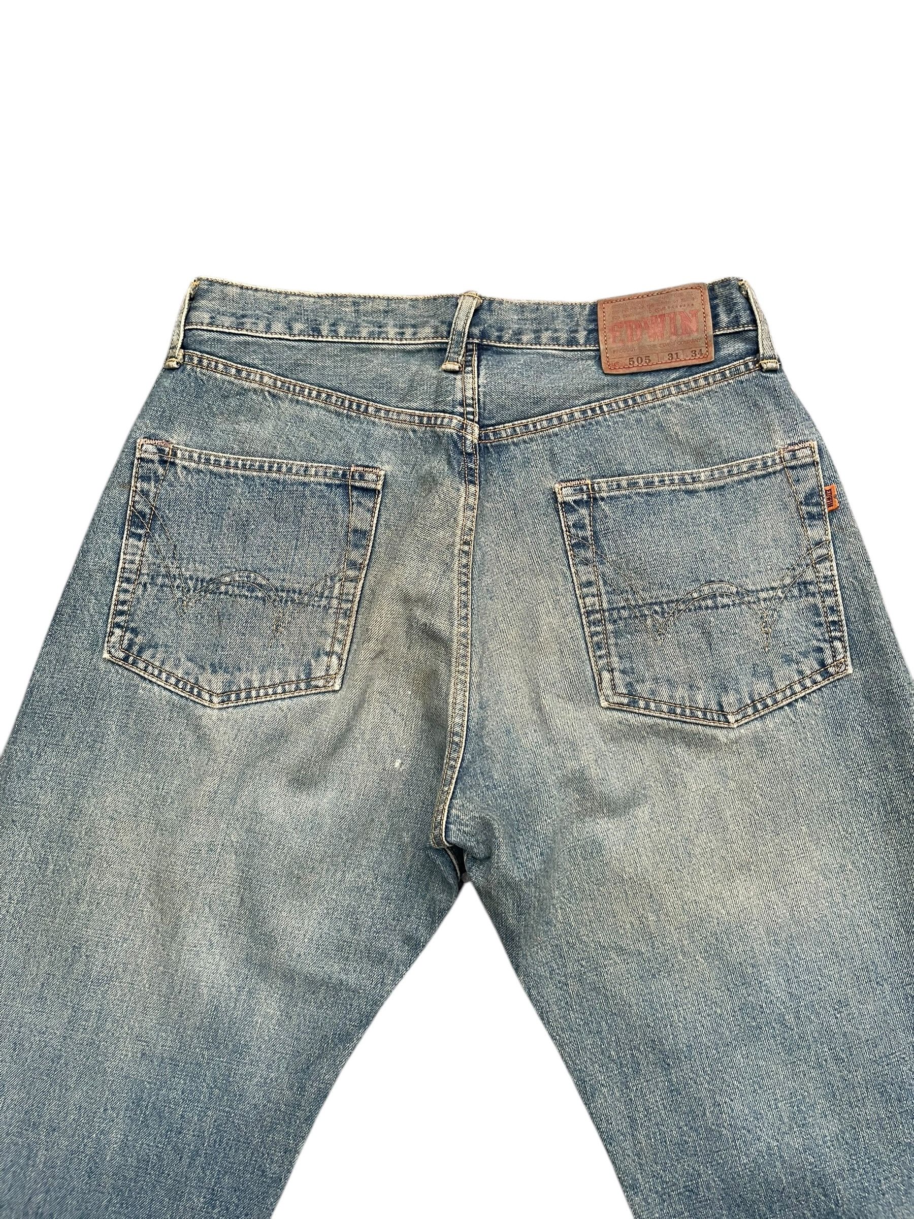 Edwin Vintage Edwin 505 Selvedge Jeans Size US 31 - 5 Thumbnail