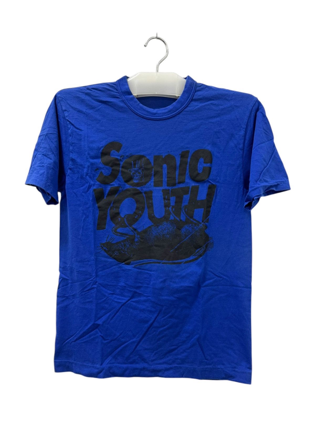 Band Tees × Other SONIC YOUTH COVER ALBUM BLUE SHIRT BAND TEE Size US XXS / EU 40 - 1 Thumbnail