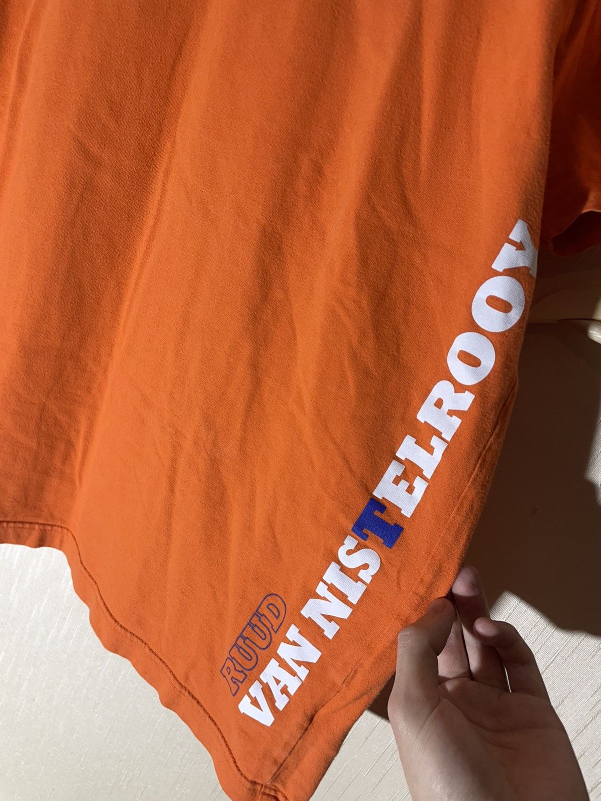 Nike × Vintage Nike Nederland 9 Roud Van Nistelrooy soccer vintage T shirt Size US L / EU 52-54 / 3 - 9 Thumbnail
