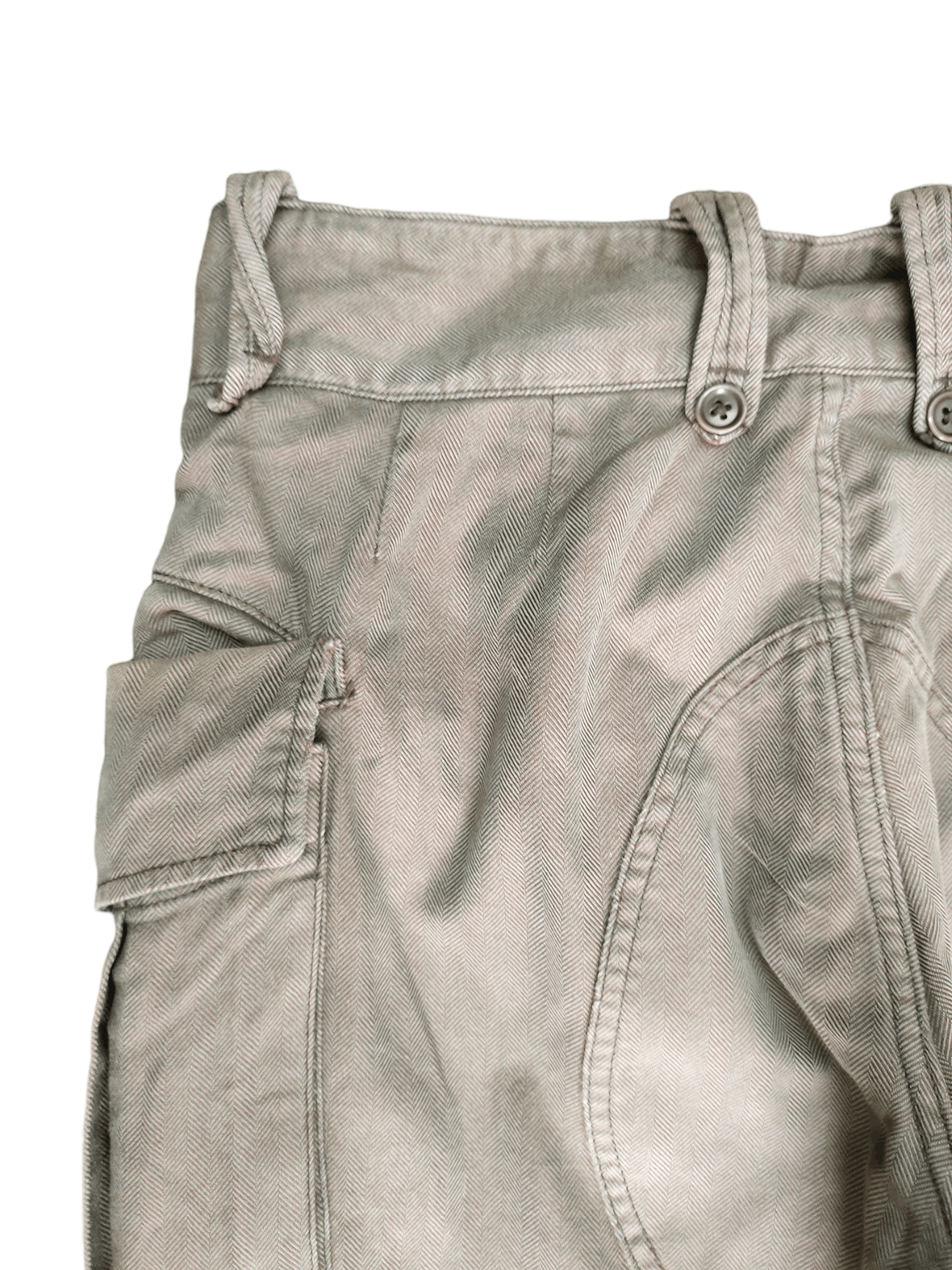 Tomorrowland Tomorrowland Japan Hbt Side Cargo Pants WWII Inspired 60s Size US 31 - 13 Thumbnail