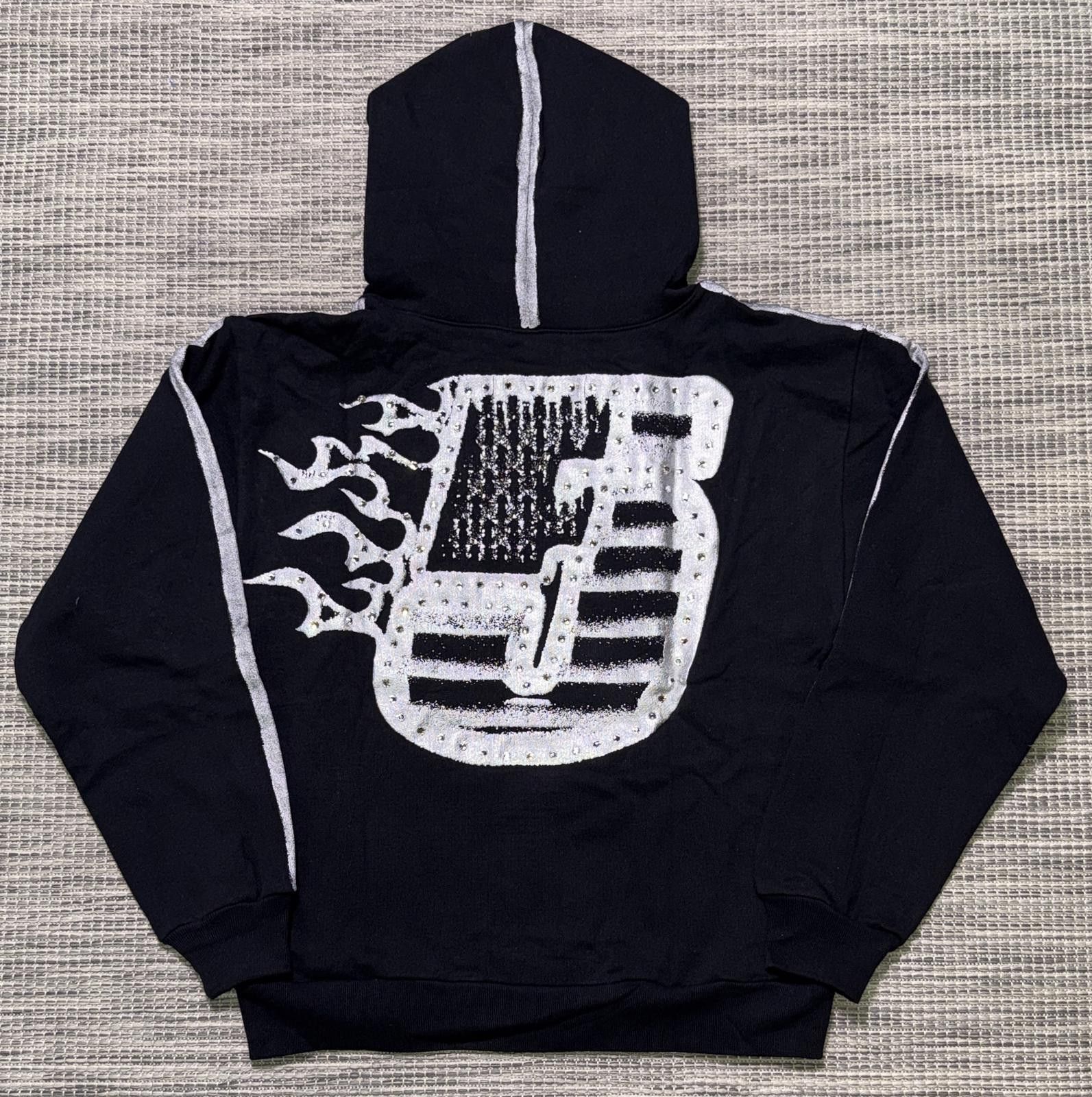 Sp5der Sp5der Black Screaming Eagle Hoodie Size US S / EU 44-46 / 1 - 3 Thumbnail
