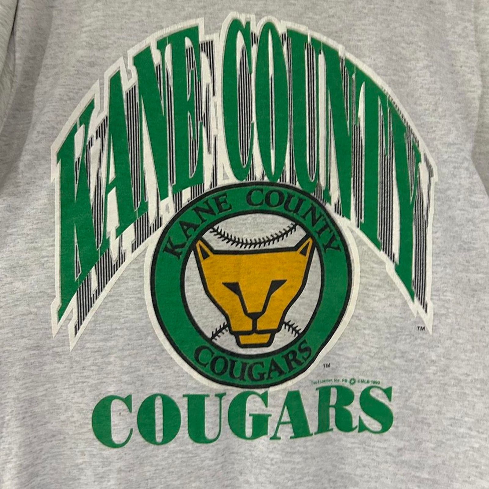 Other Vintage 1993 Kane County Cougars Baseball Shirt Size US L / EU 52-54 / 3 - 2 Thumbnail