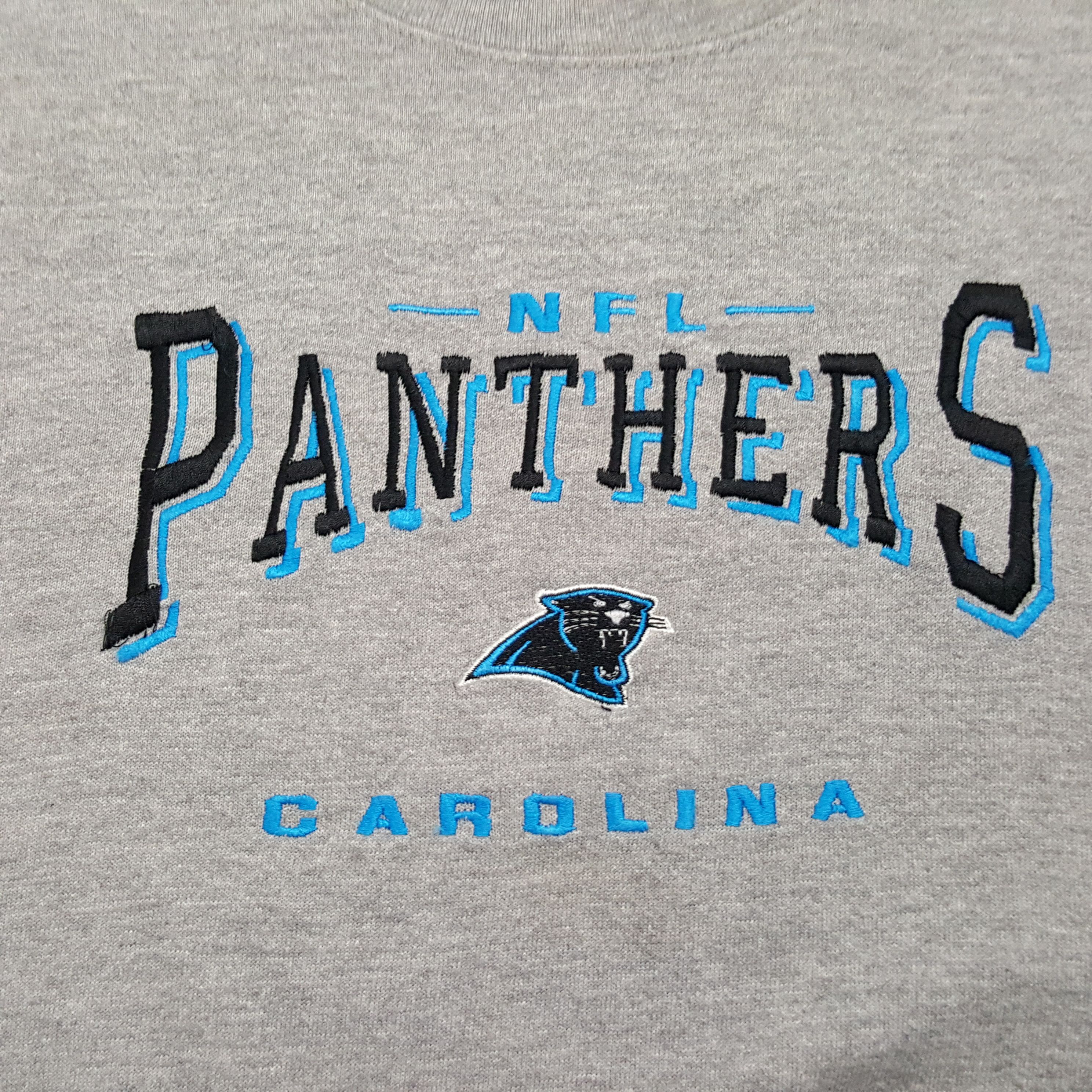 Vintage Vintage NFL Panthers Carolina Football Team Sweatshirt Size US M / EU 48-50 / 2 - 2 Thumbnail