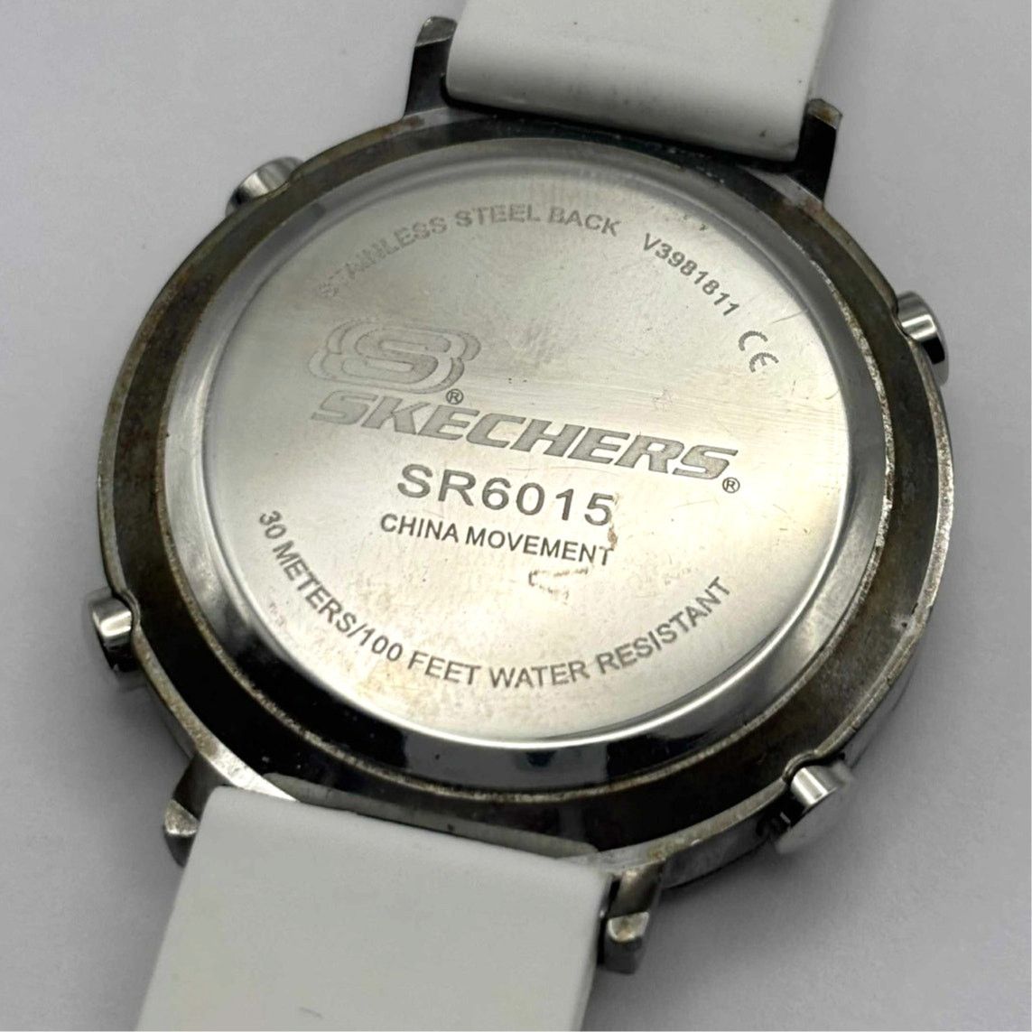 SKECHERS White Skechers Men's Digital Watch Size ONE SIZE - 5 Thumbnail