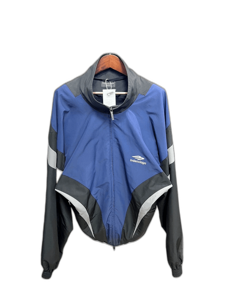 Balenciaga Balenciaga Colorblock Sports Jacket for Sale Size US S / EU 44-46 / 1 - 1 Thumbnail