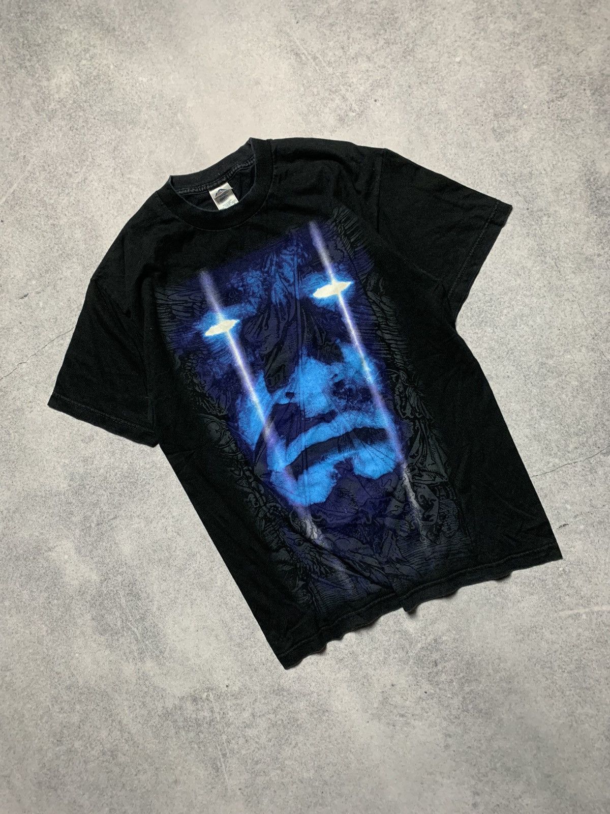 WWE Vintage WWE Undertaker The Eternal Phenom Skulls 2000s Tee Size US L / EU 52-54 / 3 - 2 Thumbnail