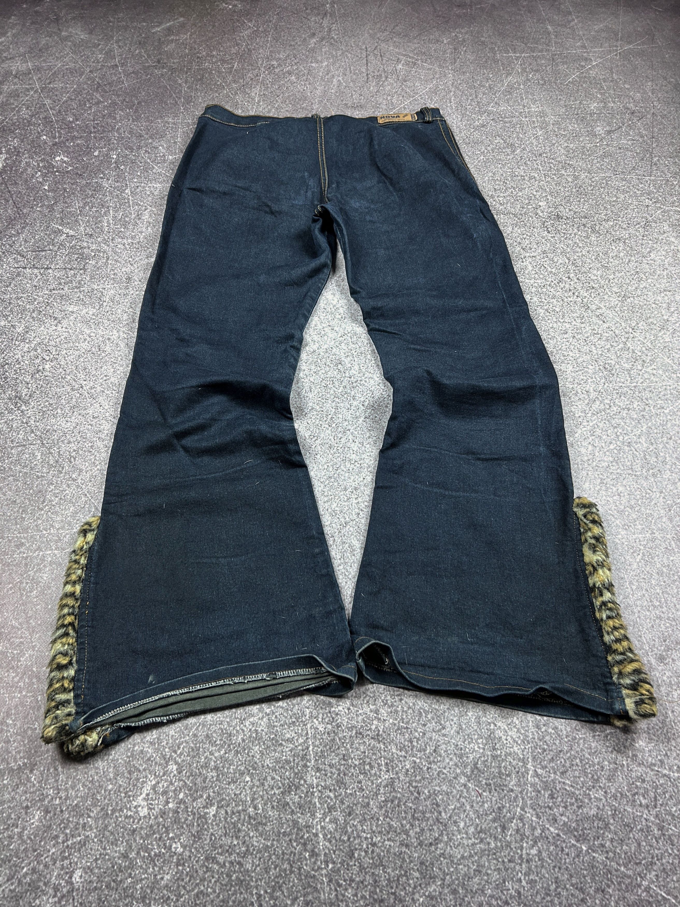 Vintage 💥HYSTERIC GLAMOUR IF SIX WAS NINE STYLE FLARED FUR JEANS Size US 32 / EU 48 - 6 Thumbnail