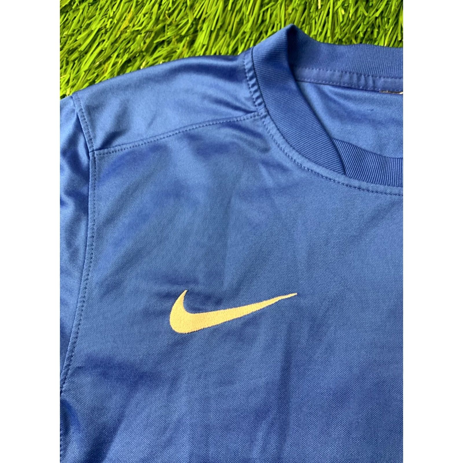 Nike NIKE DRI-FIT PARK ORIGINAL 2014 MEN SHIRT JERSEY TEE SIZE S BLUE Football Short Sleeve Crew Neck Nike Park Mens Shirt Size US S / EU 44-46 / 1 - 3 Thumbnail