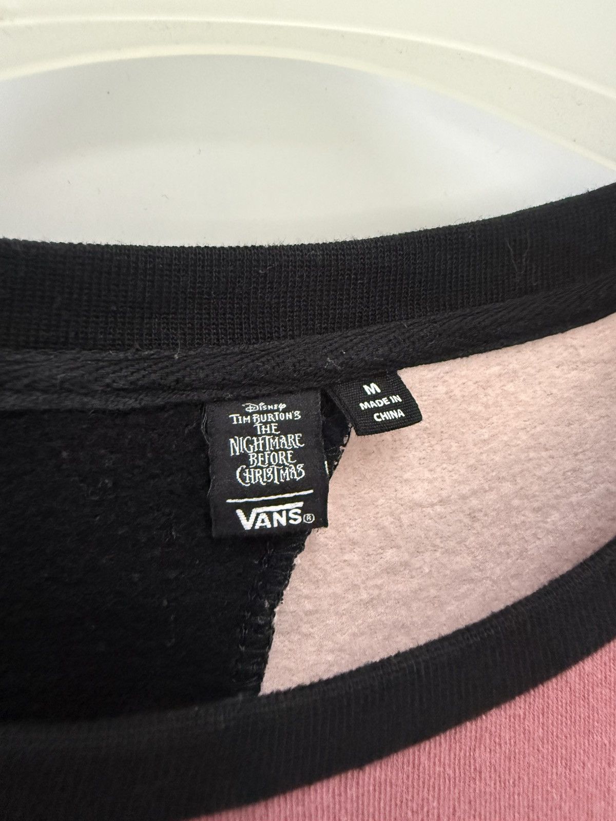 Disney × Vans 🔥 Vans SK8 Nightmare Christmas Panel Patch Sweatshirt - M Size M / US 6-8 / IT 42-44 - 6 Thumbnail
