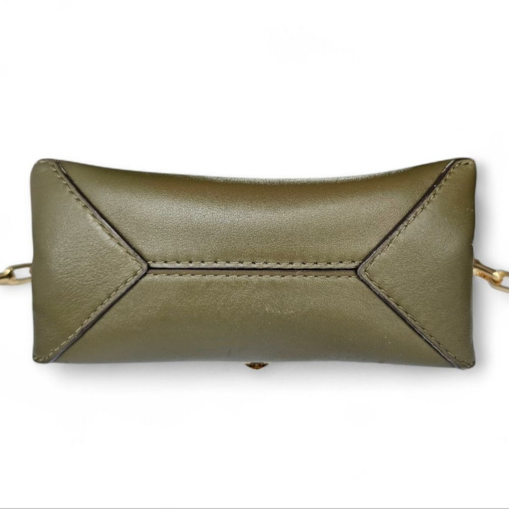 Michael Kors Michael Kors Olive Leather Cece Mini Crossbody Bag with Gol Size ONE SIZE - 5 Thumbnail