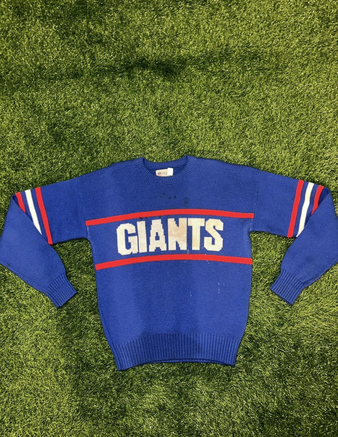 NFL Vintage NFL New York Giants Knit Sweater Size Medium Size US M / EU 48-50 / 2 - 1 Thumbnail
