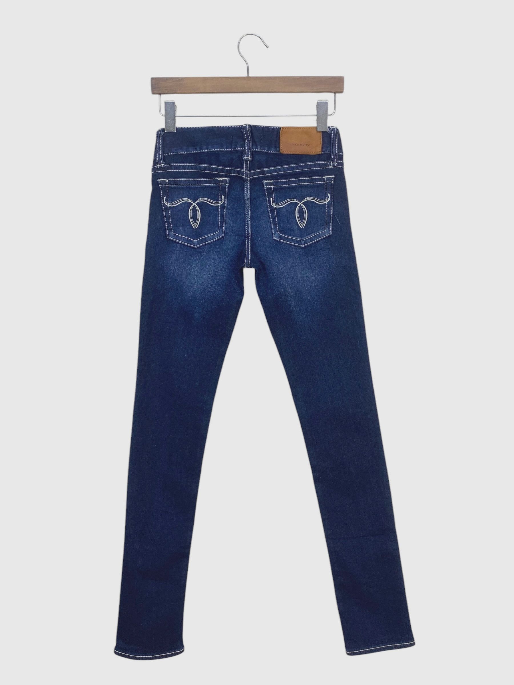 Japanese Brand × MOUSSY Moussy Jeans Skinny Jeans Low Rise Jeans Size 25" / US 0 / IT 36 - 1 Thumbnail