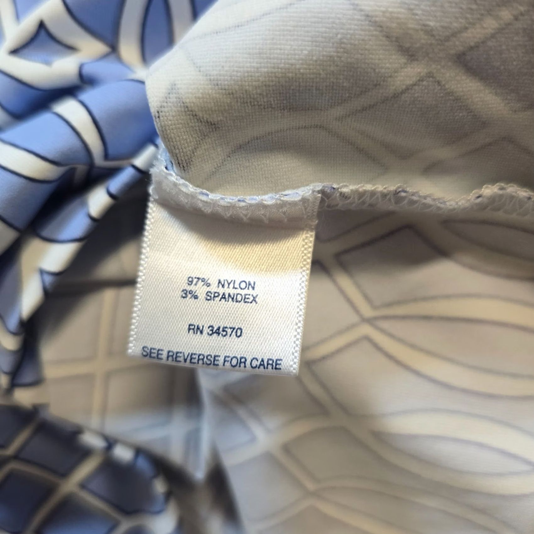 Vintage Sunsets Sweet Tea Top Womens Size Small Blue Stretchy No Iron Performance Golf Shirt Size S / US 4 / IT 40 - 7 Thumbnail
