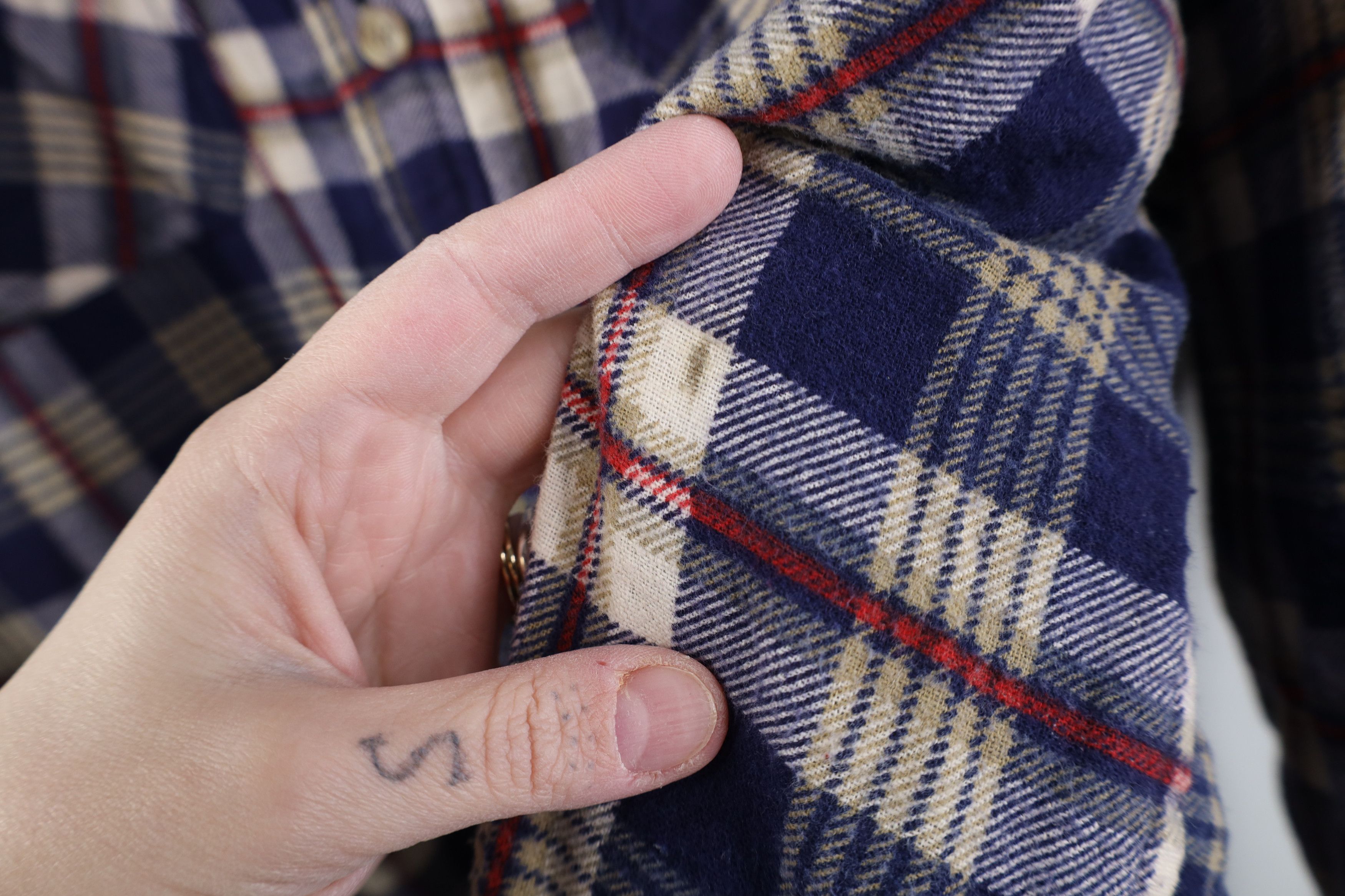 Vintage Vintage 90s Streetwear Quilted Flannel Button Shirt Jacket Size US XL / EU 56 / 4 - 10 Thumbnail