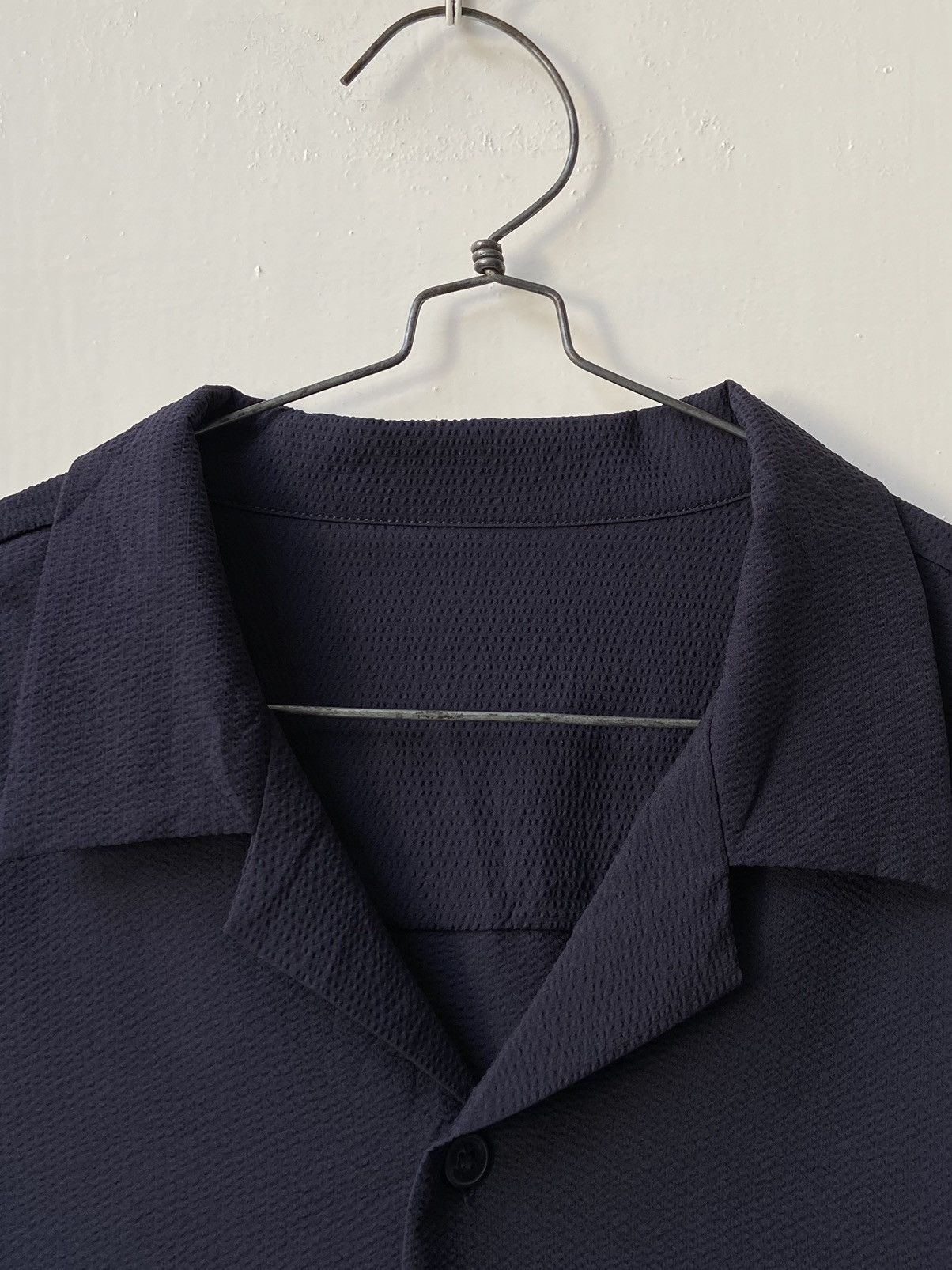 GU GU Navy Short Sleeve Shirt Size US XL / EU 56 / 4 - 12 Thumbnail