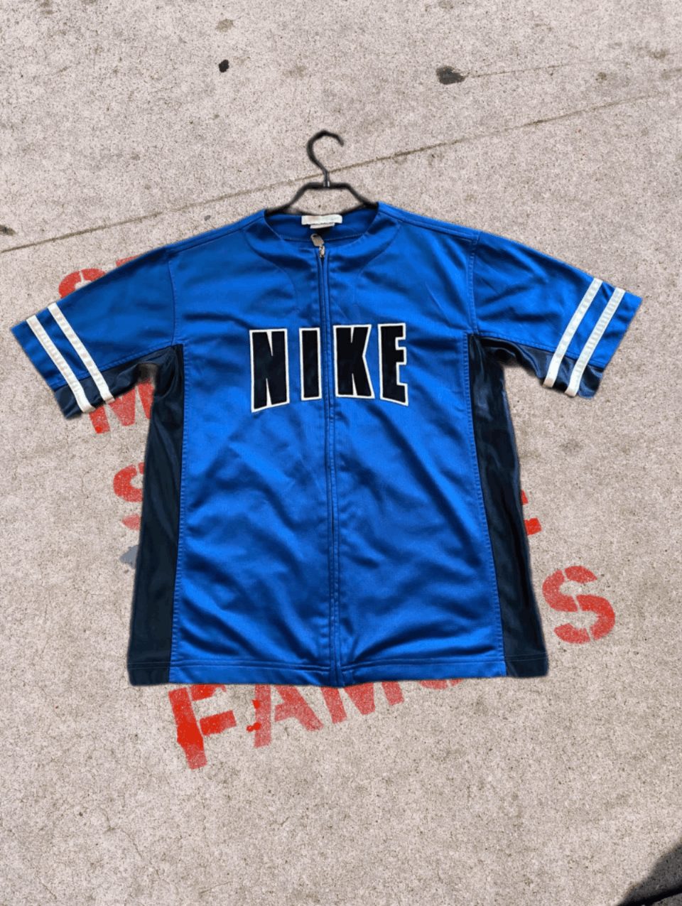 Nike × Vintage 00s Nike Vintage Y2K Soccer Retro T-Shirt Size US L / EU 52-54 / 3 - 1 Thumbnail
