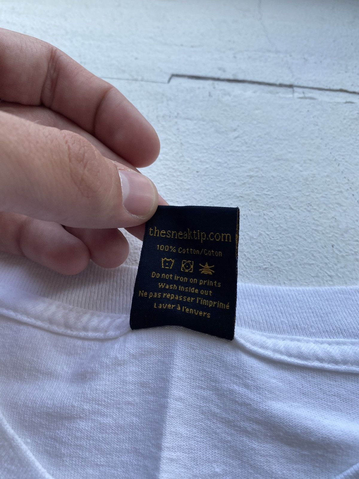 Vintage 90s Sneaktip USA "I GOT 99 PROBLEMS" Logo Art White Mens Tee Size US M / EU 48-50 / 2 - 5 Thumbnail