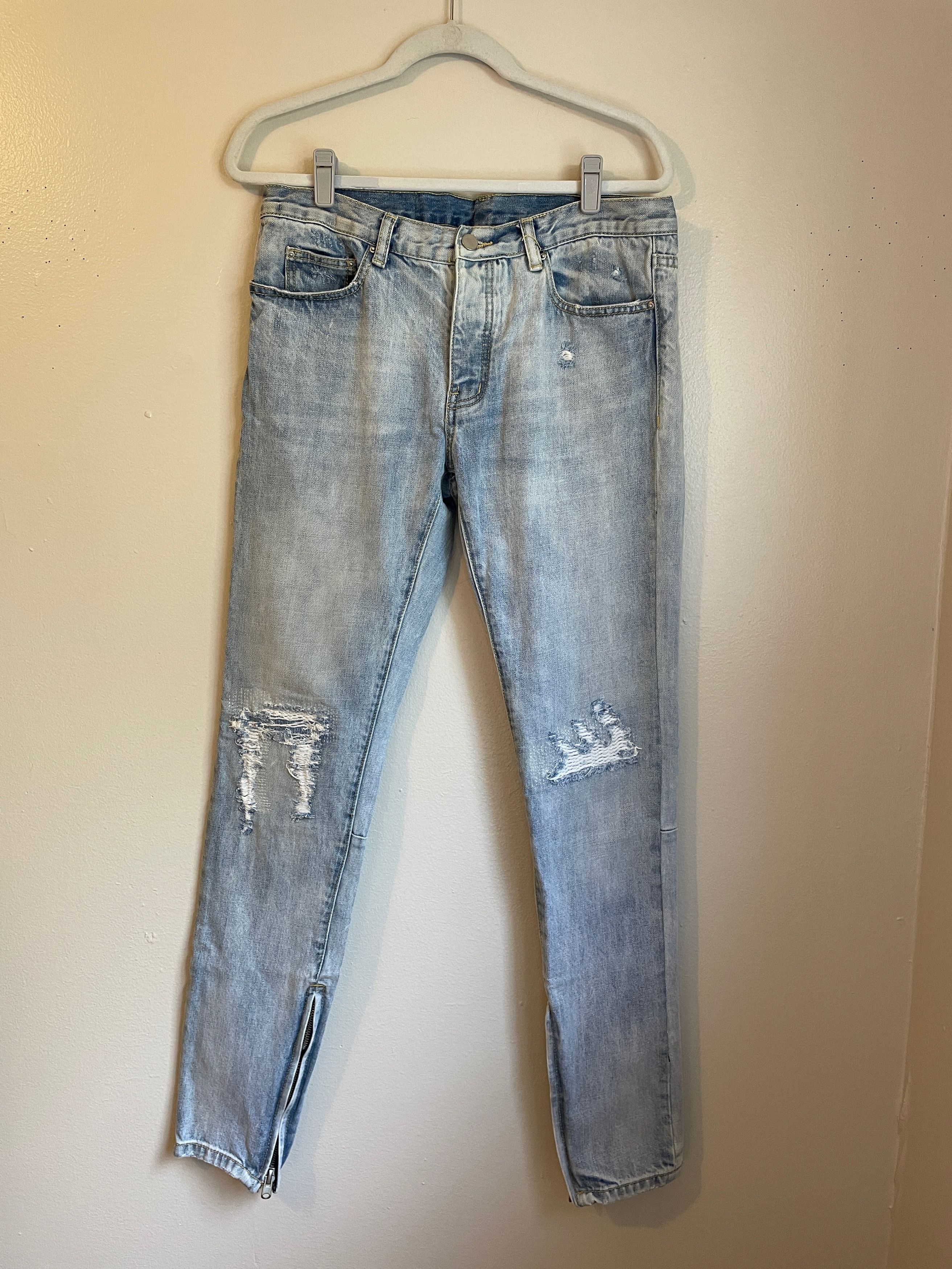 MNML MNML motorcycle biker Jeans Size US 32 / EU 48 - 1 Thumbnail