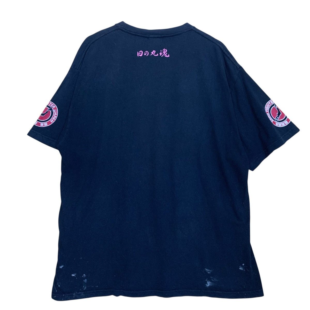 Japanese Brand Vintage Y2K Zero Fighter Japan Big Logo Shortsleeve Tee Size US XL / EU 56 / 4 - 8 Thumbnail