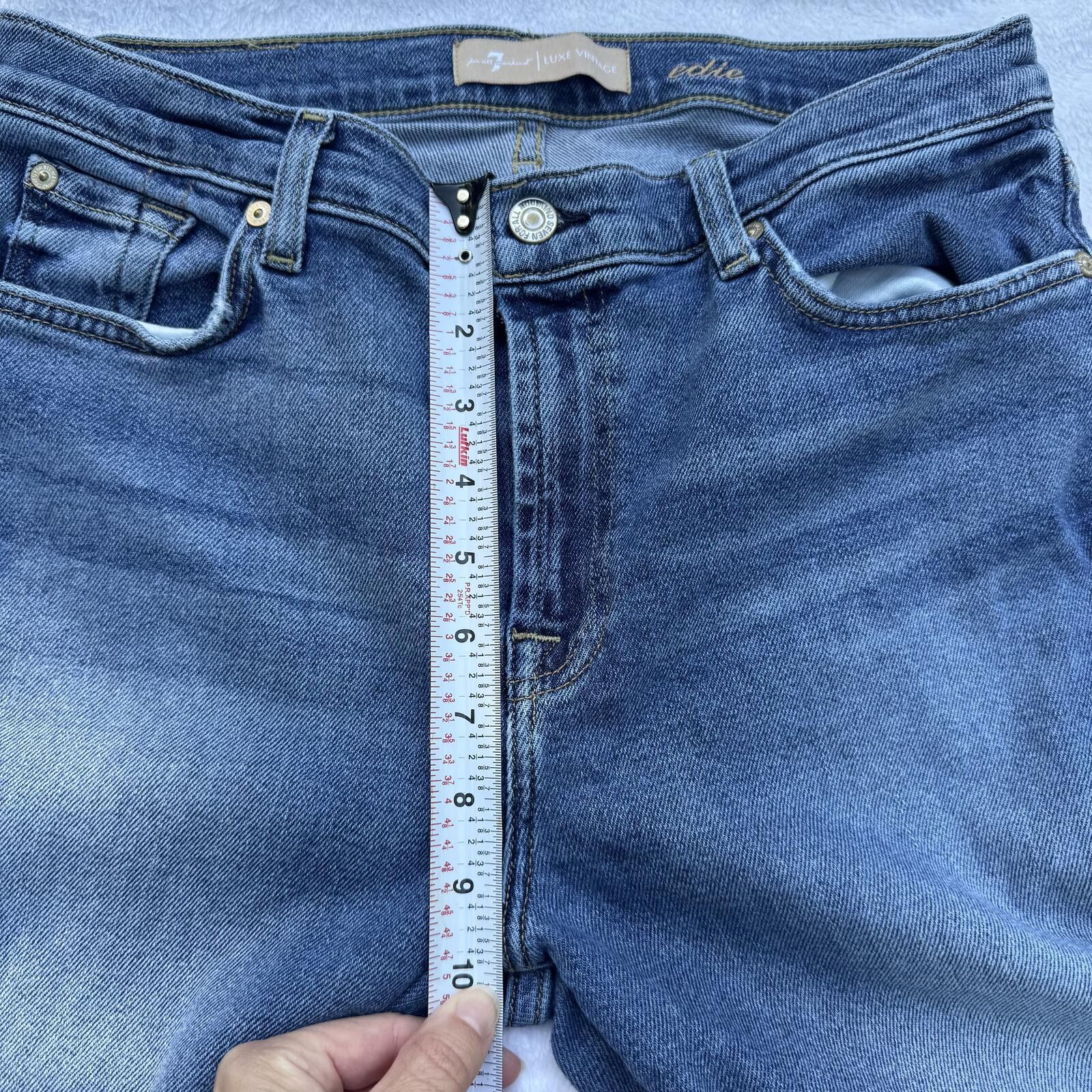 7 For All Mankind 7 For All Mankind "Edie" Luxe Size 31 Size 31" - 5 Thumbnail