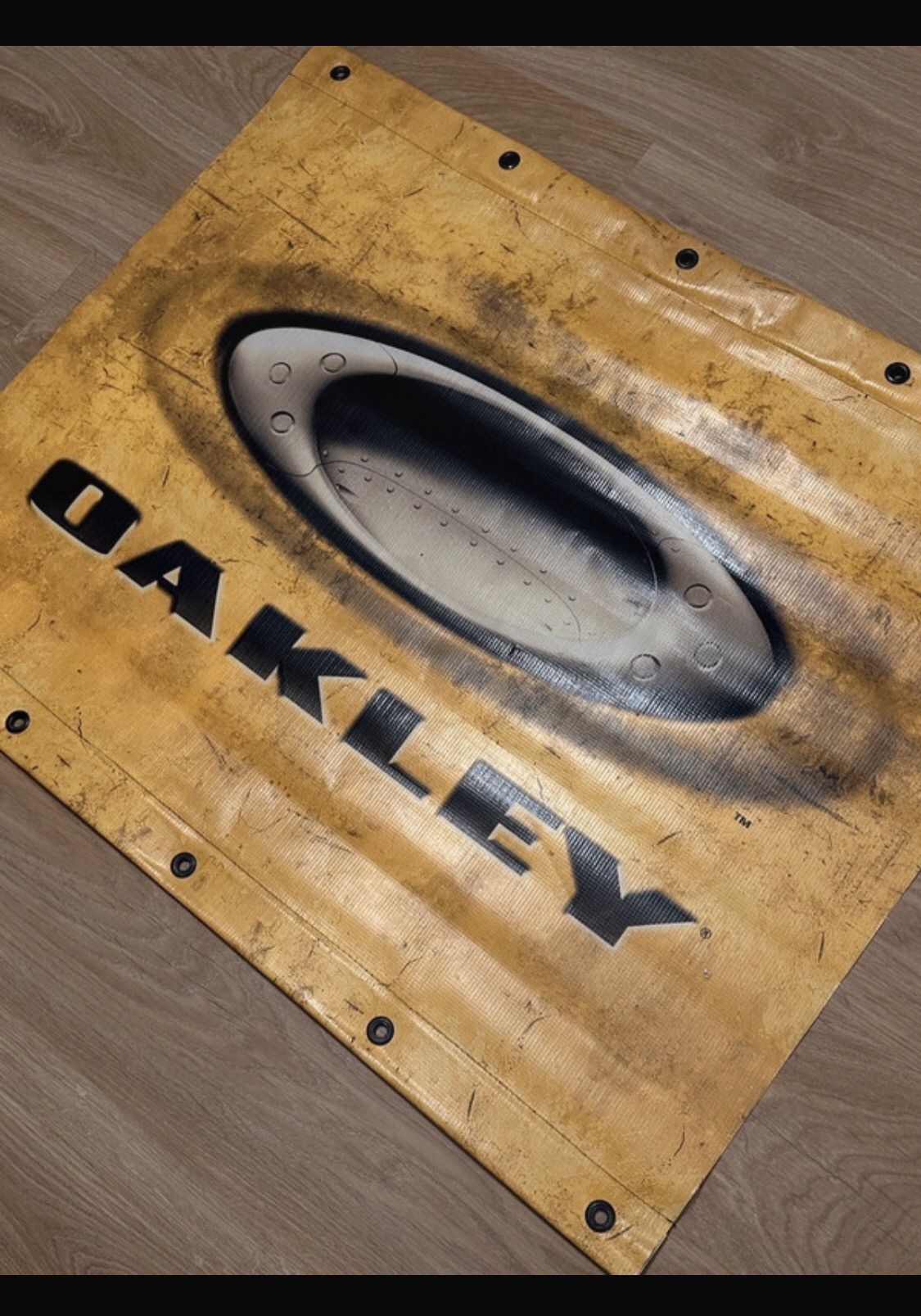 Oakley Oakley RARE vintage banner Size US M / EU 48-50 / 2 - 3 Thumbnail